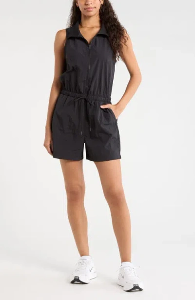 Zella Travel Lite Romper In Black