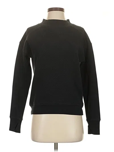 Pre-owned Zella Turtleneck Sweater In Black