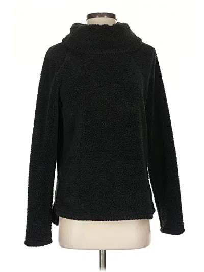 Pre-owned Zella Turtleneck Sweater In Black