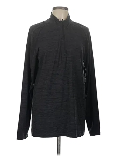 Pre-owned Zella Turtleneck Sweater In Black