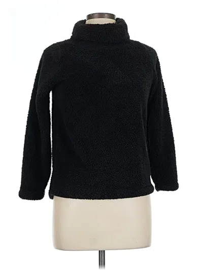 Pre-owned Zella Turtleneck Sweater In Black
