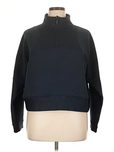 Pre-owned Zella Turtleneck Sweater In Black