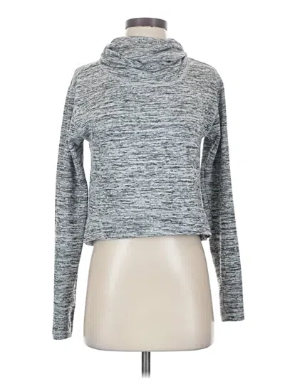 Pre-owned Zella Turtleneck Sweater In Gray