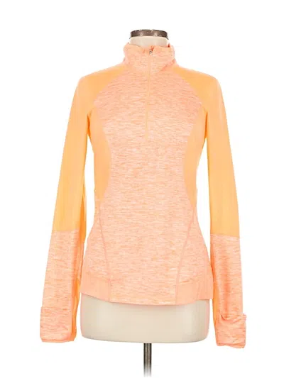 Pre-owned Zella Turtleneck Sweater In Orange