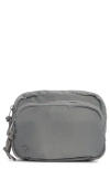 Zella Two Pocket Belt Bag In Gray