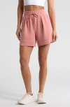 Zella Ultra Soft High Waist Knit Shorts