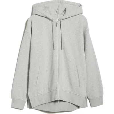 Zella Ultracozy Cloud Fleece Full Zip Hoodie In Gray