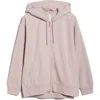 Zella Ultracozy Cloud Fleece Full Zip Hoodie In Purple