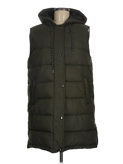 Pre-owned Zella Vest In Green