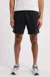 Zella Vital Fleece Performance Shorts In Black