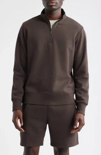 Zella Vital Fleece Quarter Zip Pullover