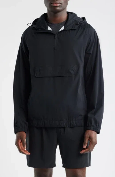 Zella Water Repellent Anorak In Black