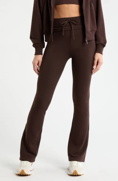 Zella Weekend French Terry Pants In Brown