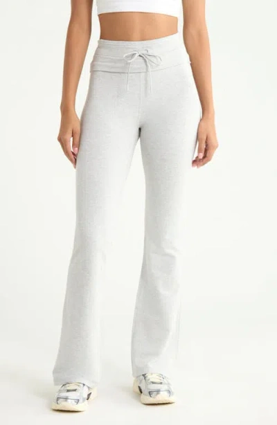 Zella Weekend French Terry Pants In White