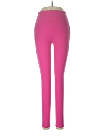 Pre-owned Zella Yoga Pants In Pink