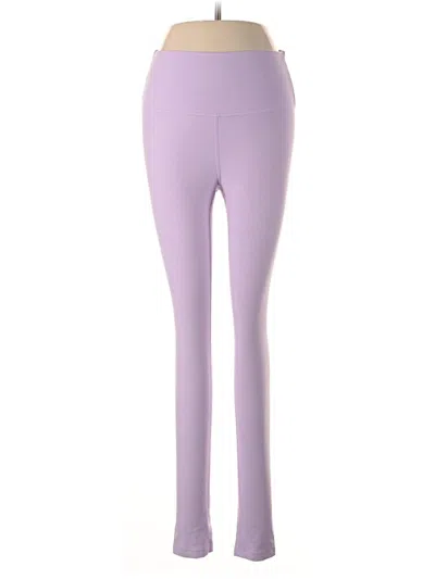 Pre-owned Zella Yoga Pants In Purple