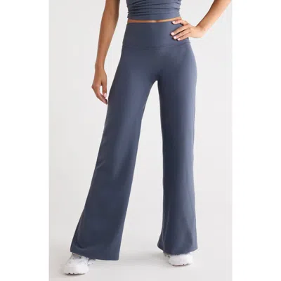 Zella Zen High Waist Straight Leg Pants In Purple