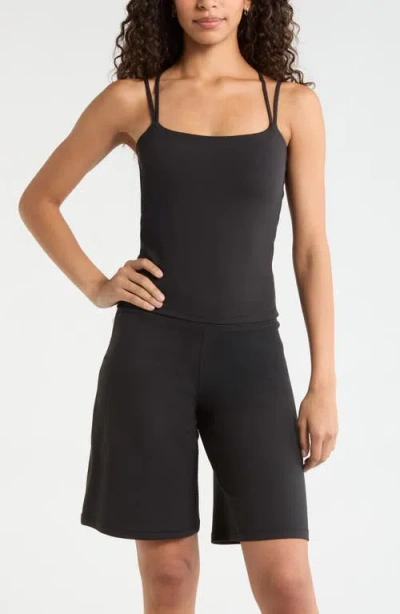 Zella Zen Strappy Camisole In Black
