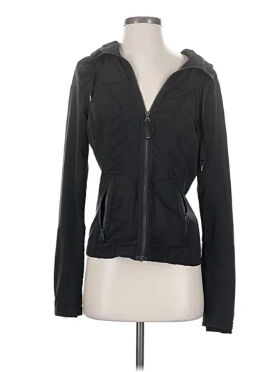 Pre-owned Zella Zip Up Hoodie In Black