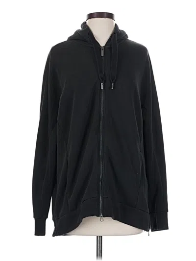 Pre-owned Zella Zip Up Hoodie In Black