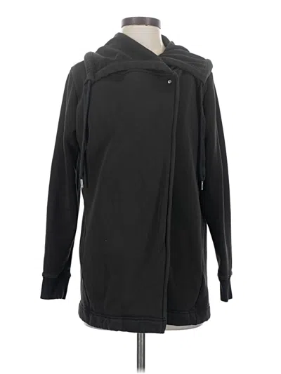 Pre-owned Zella Zip Up Hoodie In Black