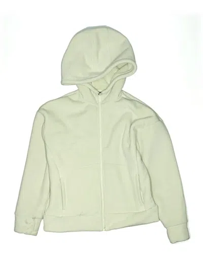 Pre-owned Zella Kids' Zip Up Hoodie In Green