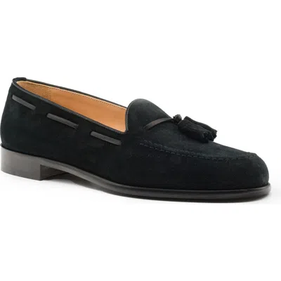 Zelli Italia Franco Tassel Loafer In Black