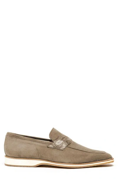 Zelli Italia Meo 3 Penny Loafer In Brown