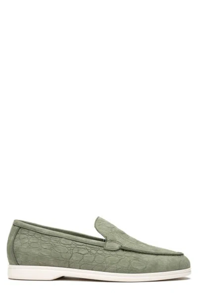 Zelli Italia Stampata Loafer In Green