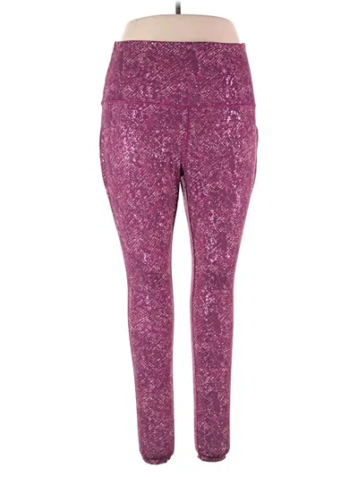 Pre-owned Zelos Active Pants In Purple