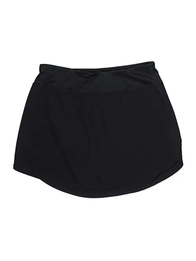 Pre-owned Zelos Active Skort In Black