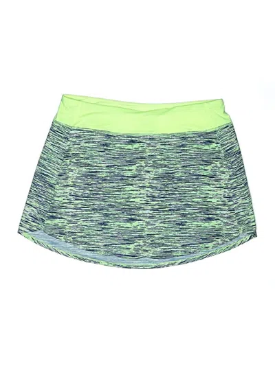 Pre-owned Zelos Active Skort In Green