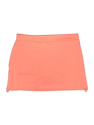 Pre-owned Zelos Active Skort In Orange