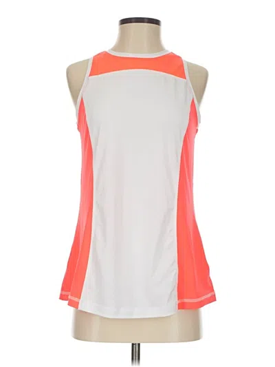 Pre-owned Zelos Active Tank Top In Orange
