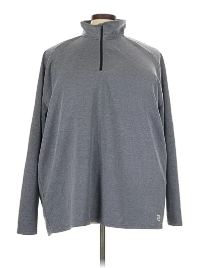 Pre-owned Zelos Fleece Jacket In Gray