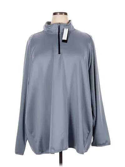 Pre-owned Zelos Poncho In Gray