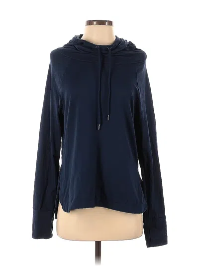 Pre-owned Zelos Pullover Hoodie In Blue