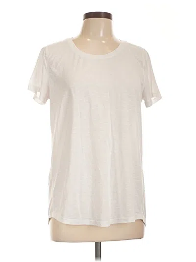 Pre-owned Zelos Short Sleeve T-shirt In Ivory