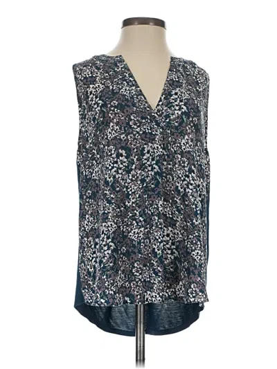 Pre-owned Zelos Sleeveless Blouse In Blue