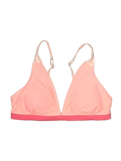 Pre-owned Zelos Swimsuit Top Pink Swimwear