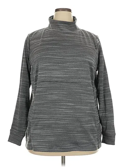 Pre-owned Zelos Turtleneck Sweater In Gray