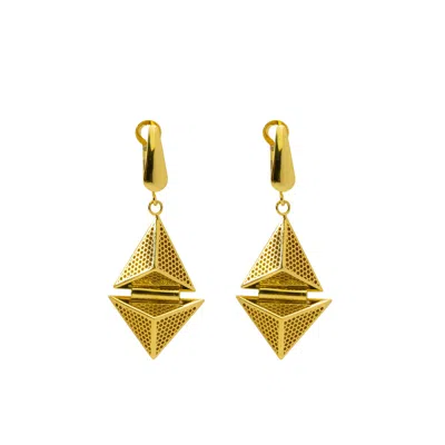Zelveti Women's Gold Ancient Egypt Drop Dangle Earrings