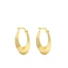 Zelveti Women's Gold Minimal & Classy Hoop Earrings