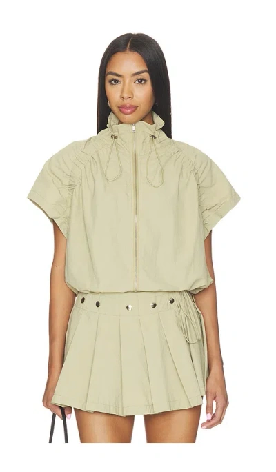 Zemeta Star Breeze Vest Top In Tan