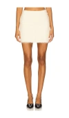 Zemeta Tweeder Mini Skirt In White