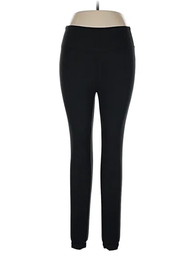 Pre-owned Zenana Active Pants In Black