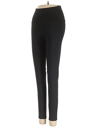 Pre-owned Zenana Active Pants In Black