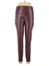 Zenana Active Pants In Burgundy