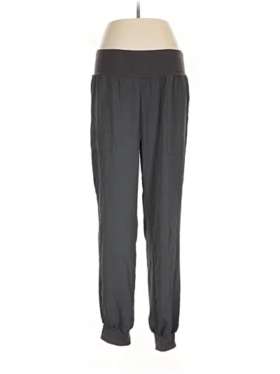 Pre-owned Zenana Active Pants In Gray