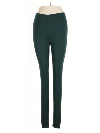 Pre-owned Zenana Active Pants In Green